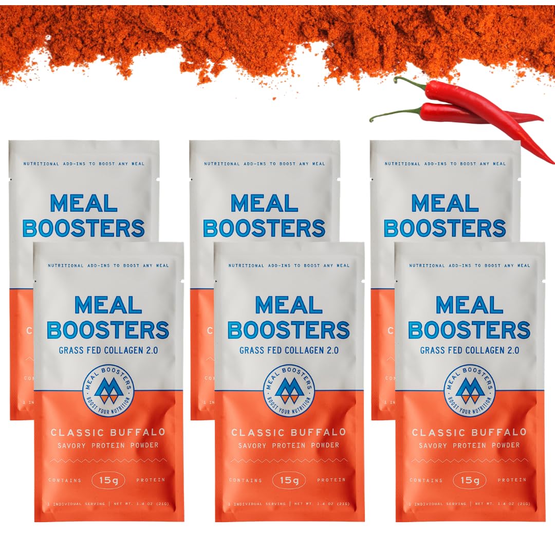 Meal Boosters Savory Buffalo Protein Powder 8.4 oz