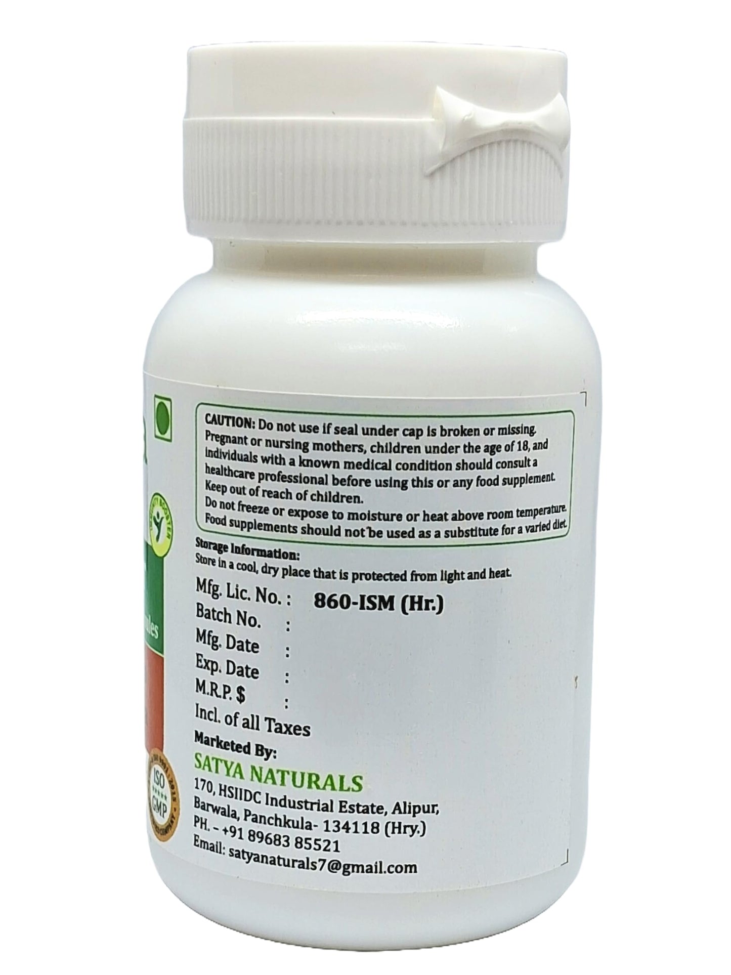 Satya Naturals Kanchnar Forte 500 mg Capsules, 240 Count