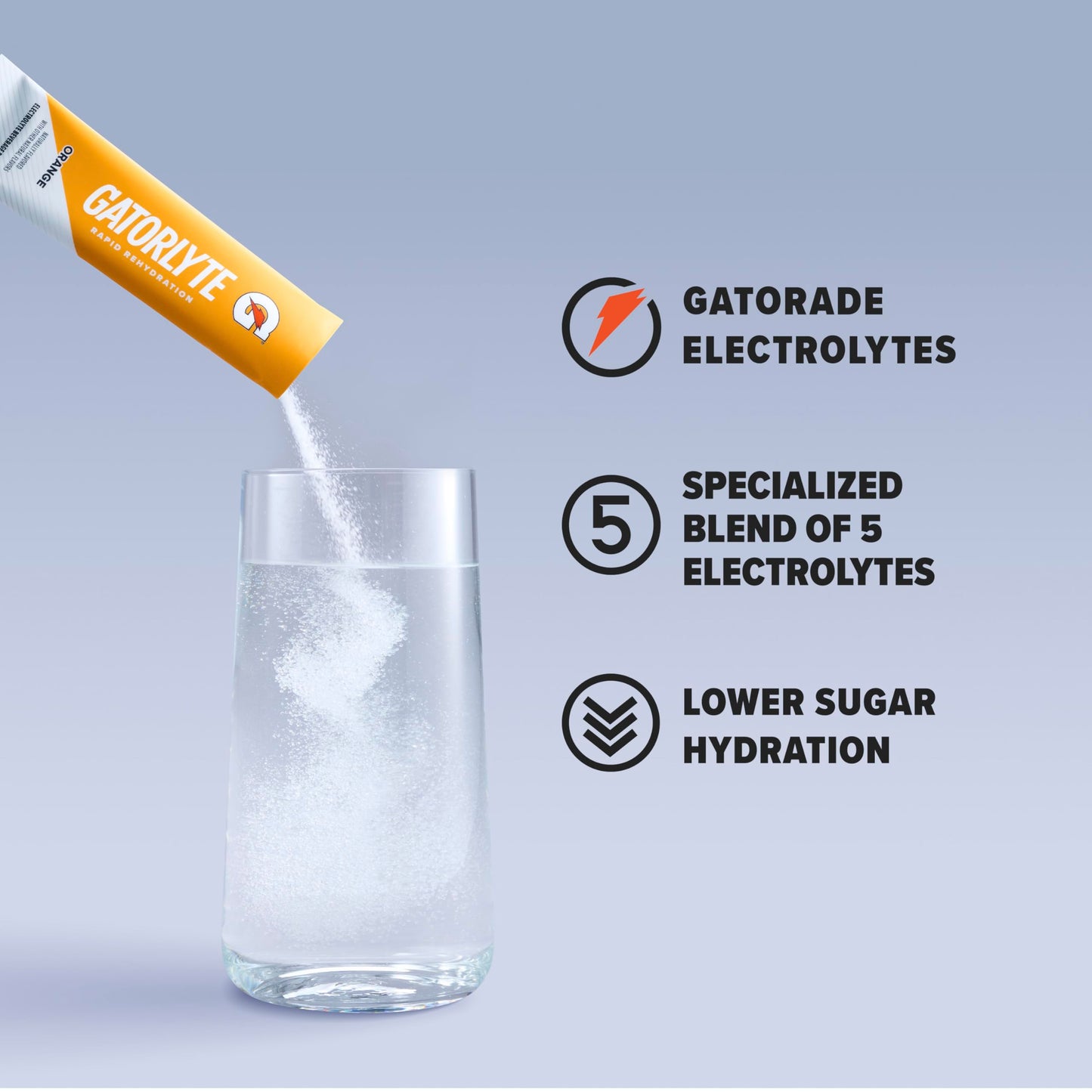 Gatorlyte Rapid Rehydration Electrolyte Powder 9.56 oz