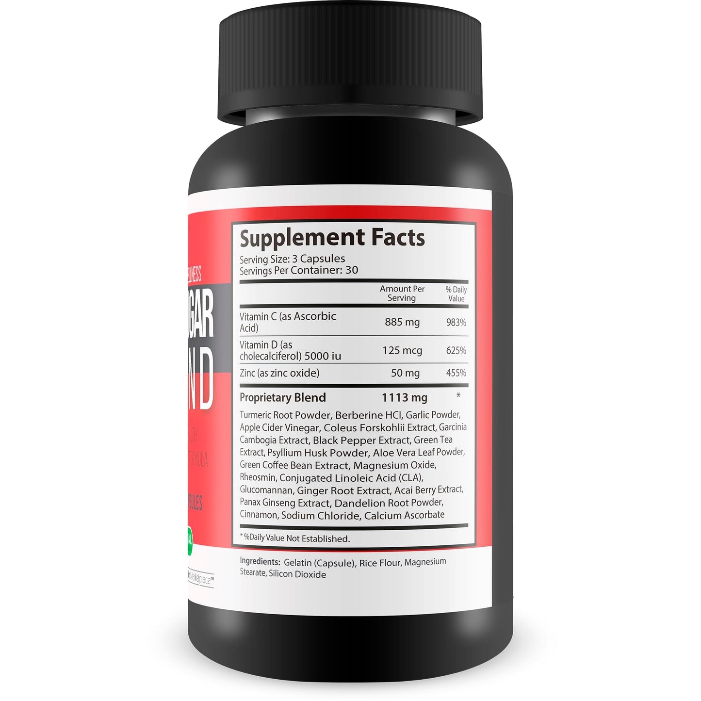 Happy Health Marketplace Cardiovascular Wellness Super Sugar Defense Pro Capsule 90 Count