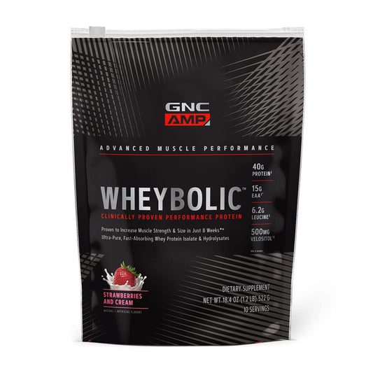 GNC AMP Wheybolic Clinically Proven Protein Powder, 10 Servings