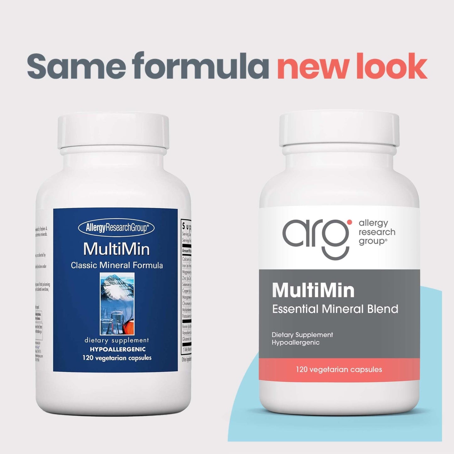 Allergy Research Group ARG MultiMin Multi Mineral Supplement Capsules 120