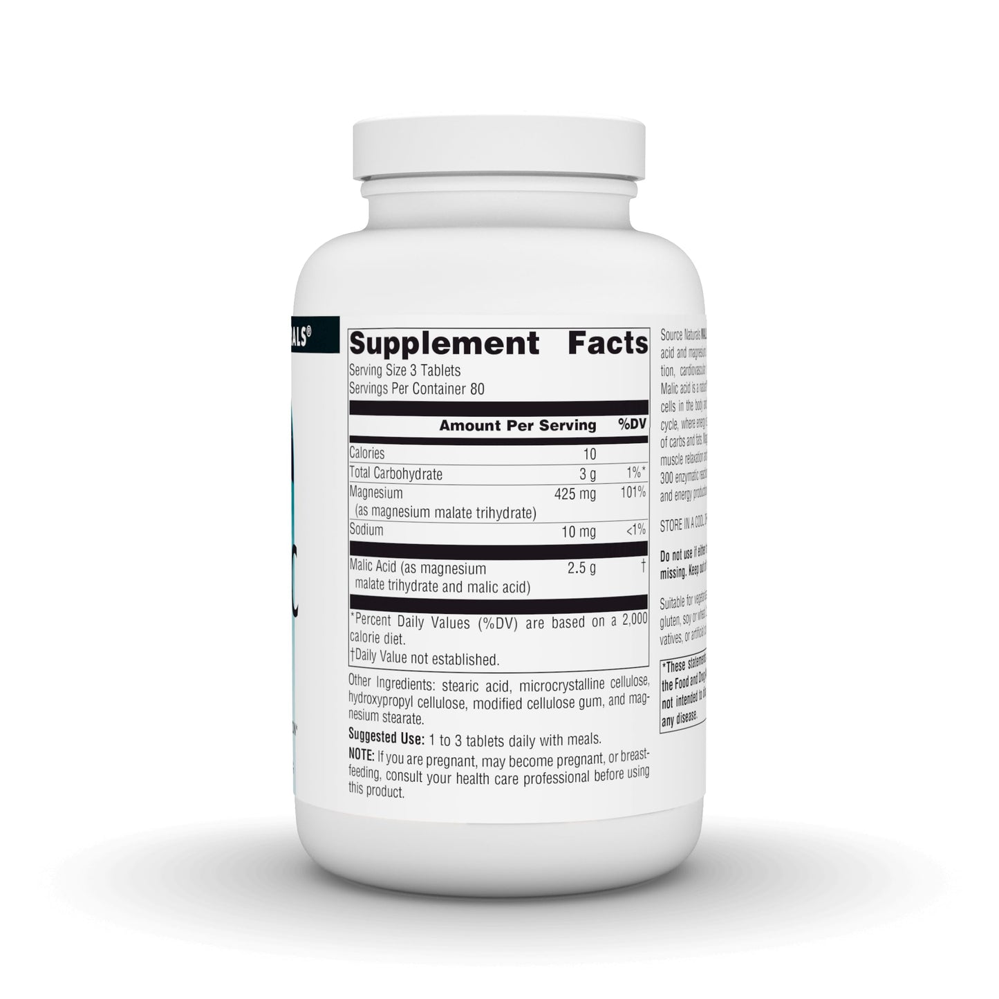 Source Naturals Malic Acid Tablet 240 Tablets