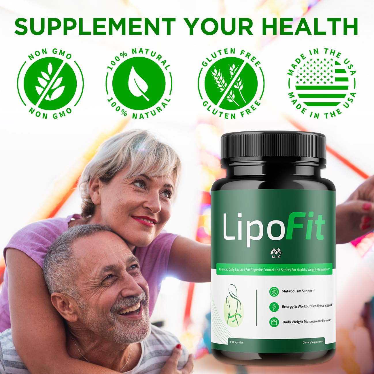 MJO Lipo Fit, 60 Capsules