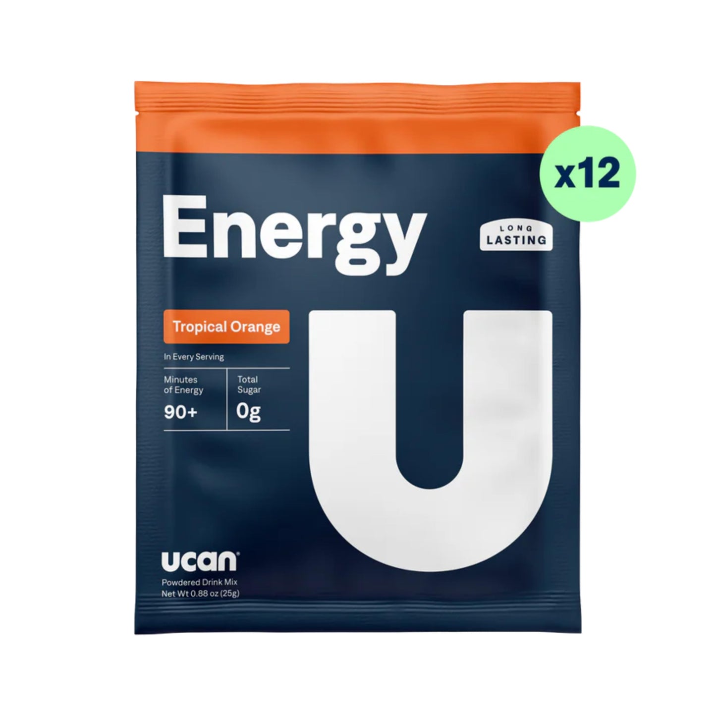 UCAN Energy Powder Tropical Orange, 10.6 oz