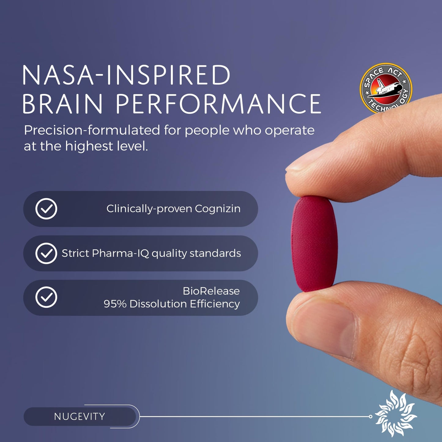 Nugevity Energy EFP with Cognizin 60 Tablets