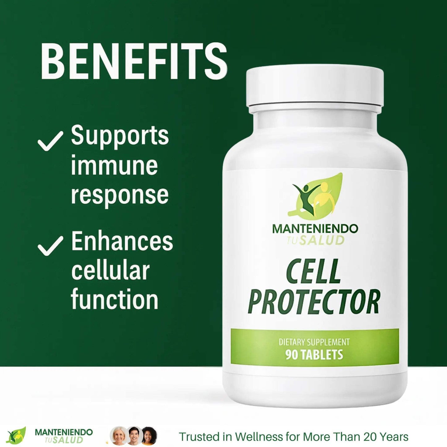 Manteniendo Tu Salud Cell Protector Tablets, 90 Tablets