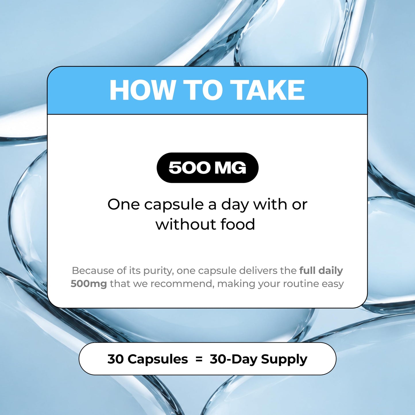 HUM NMN 500mg Capsule, 30 Count