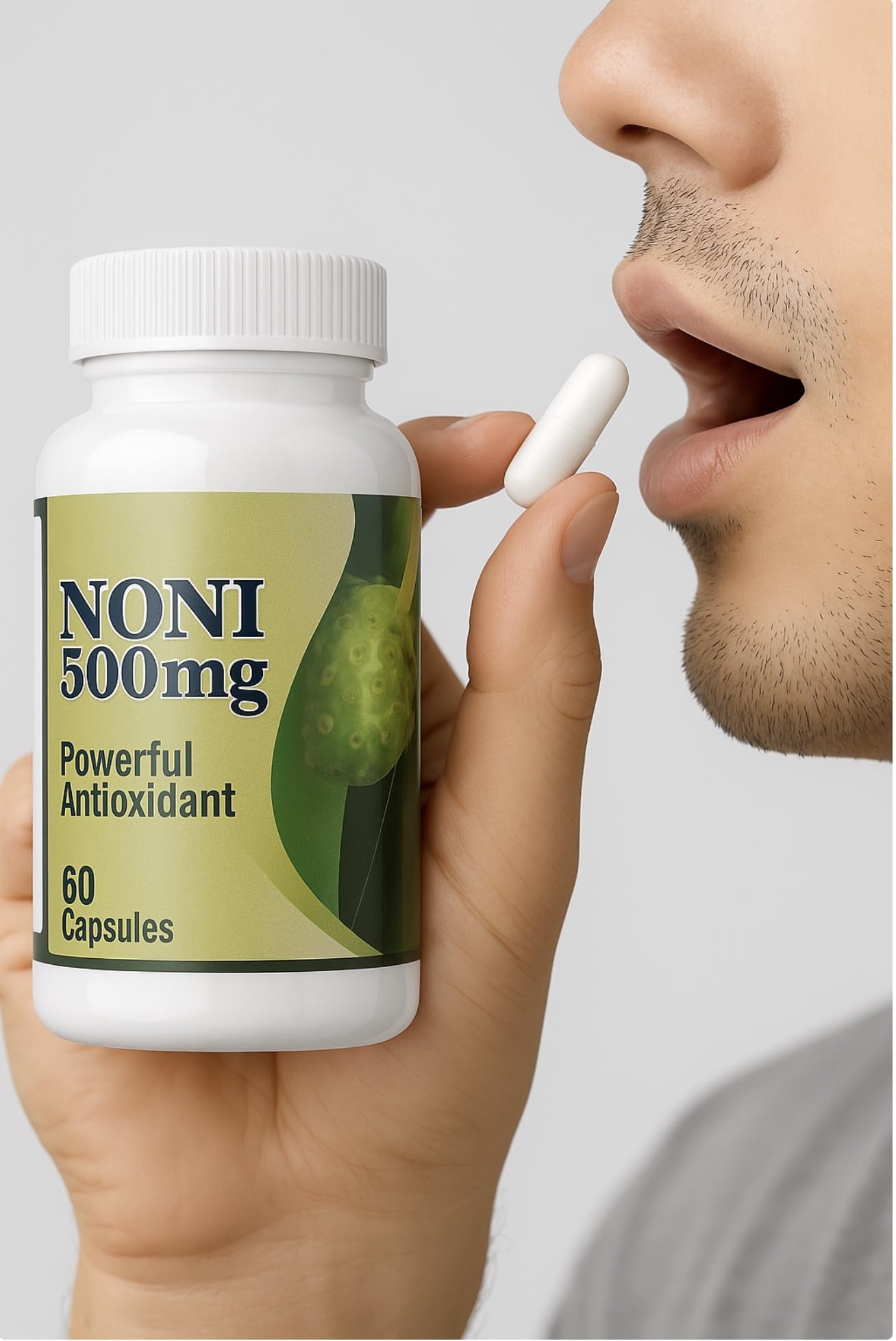 Generic Noni 500mg Capsules, 60 Count