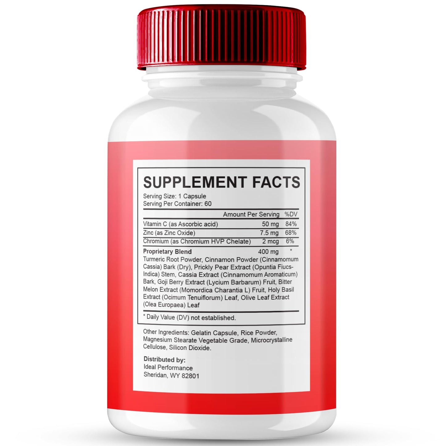 IDEAL PERFORMANCE Gluco Extend Capsule, 60 Capsules