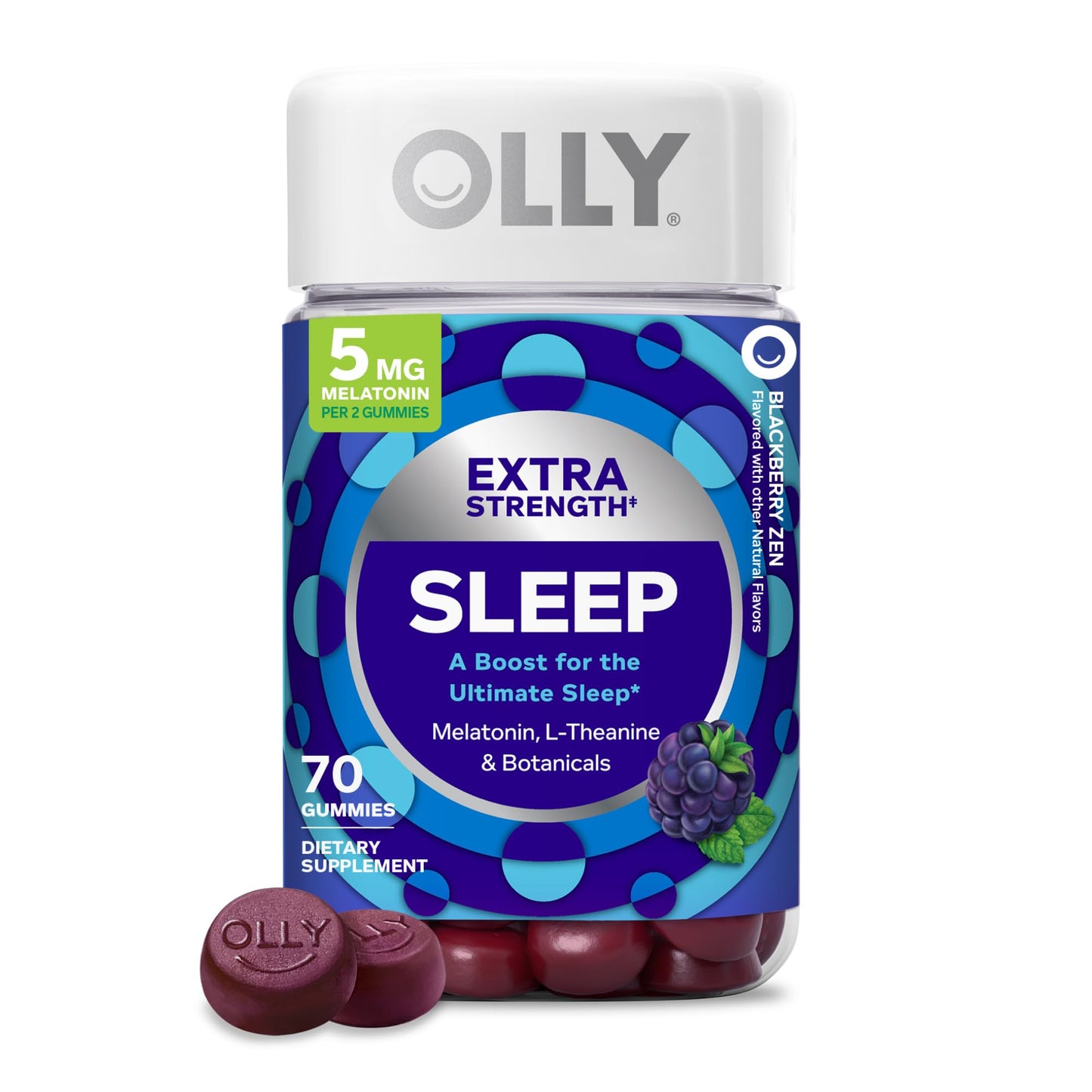 OLLY Extra Strength Sleep Gummy, 70 Count