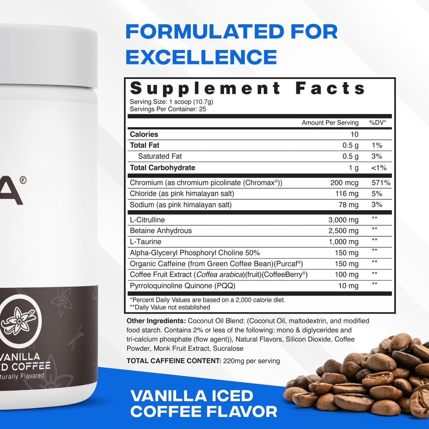 XEELA Pre Workout Powder 8.48 Ounce