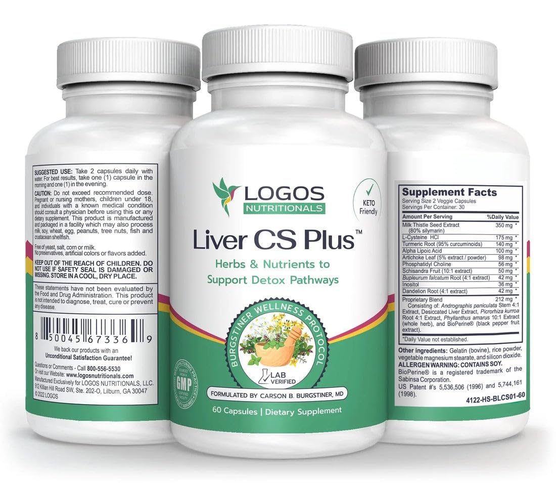 Logos Nutritionals Liver CS Plus Capsules 60 Count