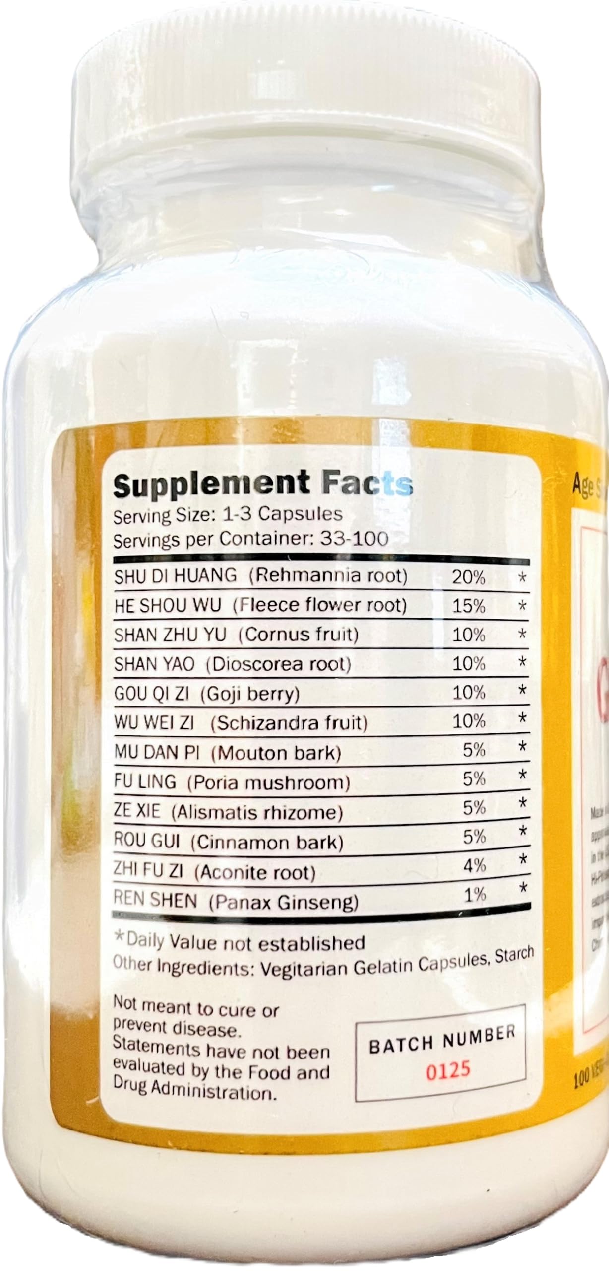 Shen Clinic Golden Age Pills 100 Capsules