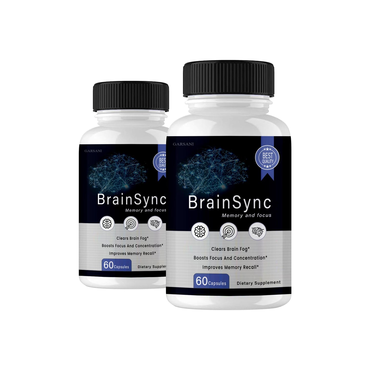 Garsani Brain Sync Capsules 120 Count