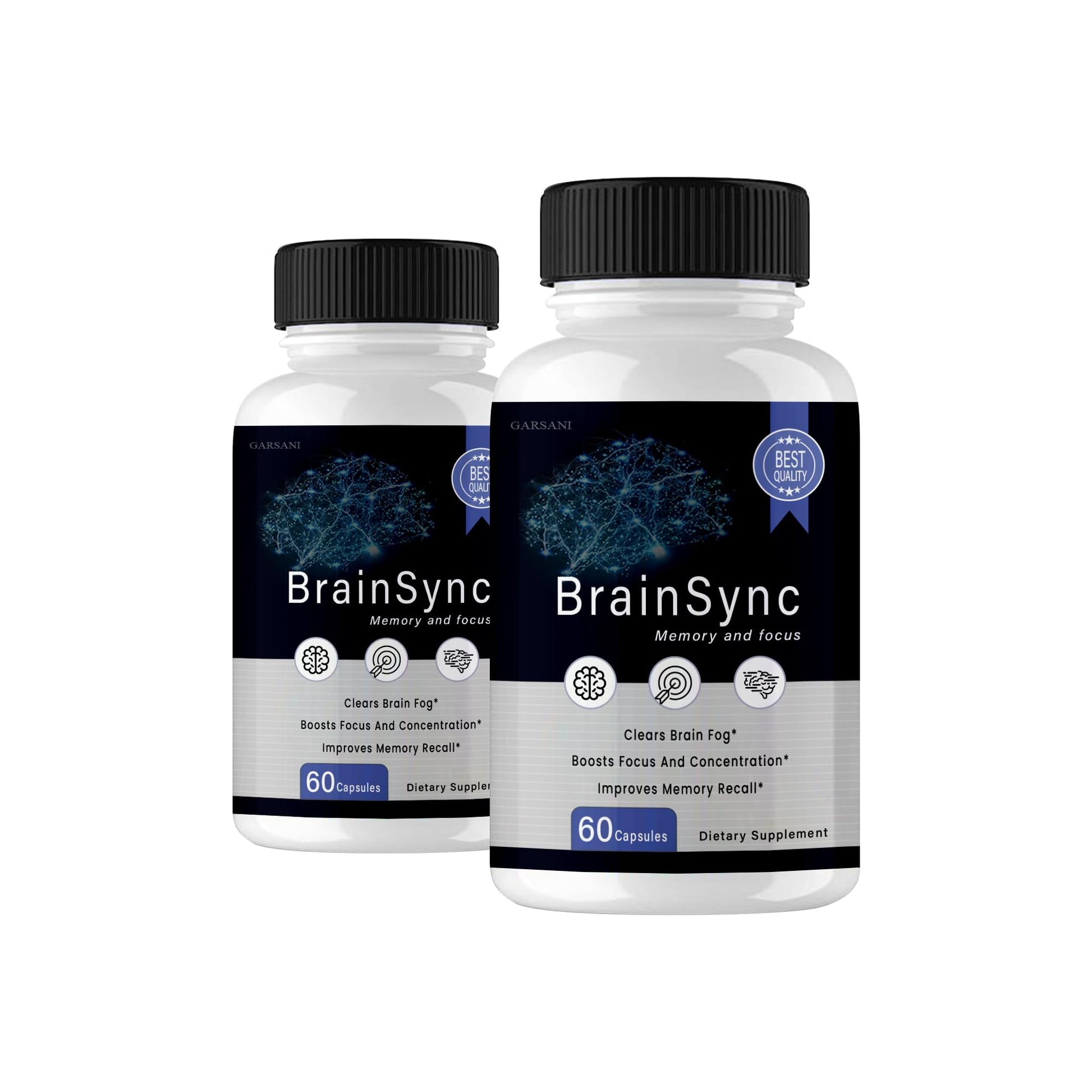 Garsani Brain Sync Capsules 120 Count
