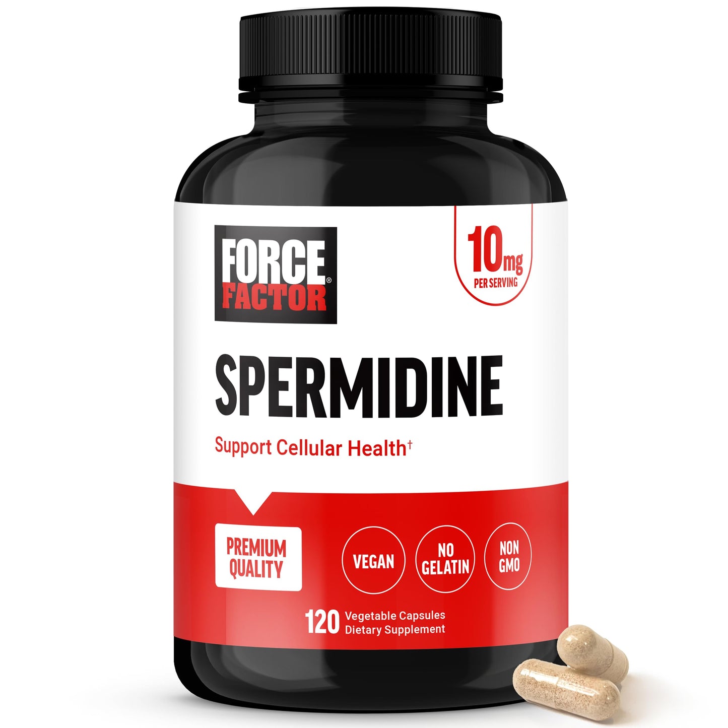 Force Factor Spermidine Supplements Capsules 120 Capsules