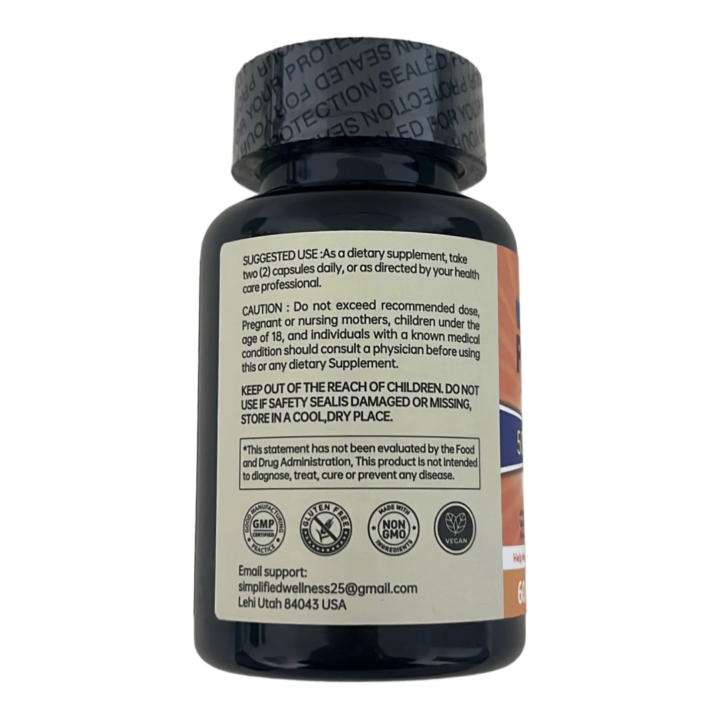 Simplified Wellness Probiotics 180 Capsules