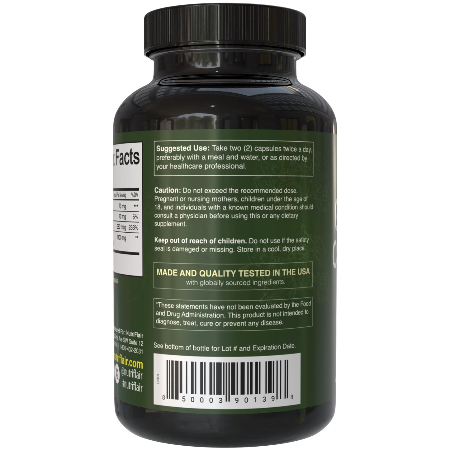 NutriFlair Garcinia Cambogia 95% HCA Capsule, 60 Capsules