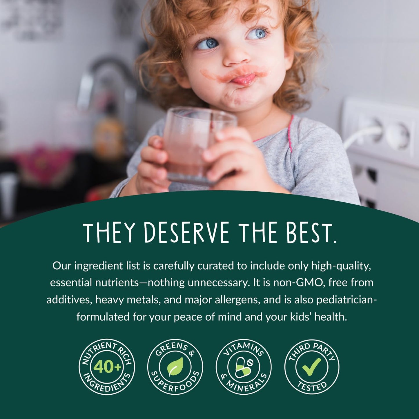 BEAM Kids All in One Superfood Powder, 1.23 Ounce