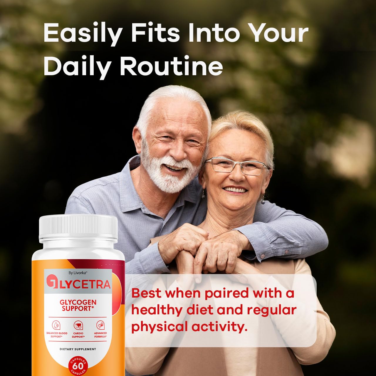 LIVORKA Glycetra Capsules, 300 Capsules