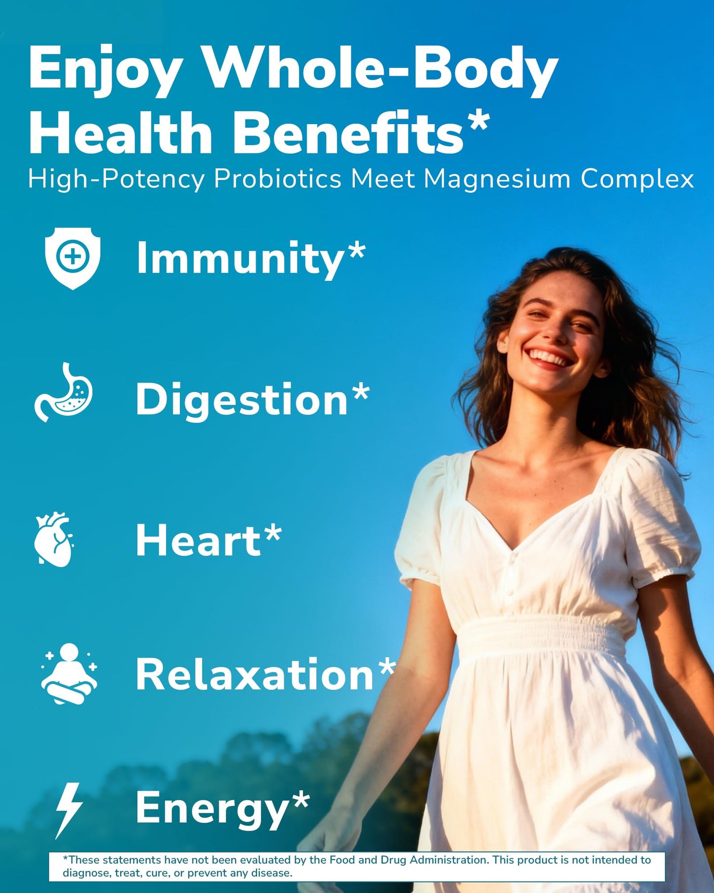 Vitalibre Probiotic with Magnesium Capsule, 60 Count