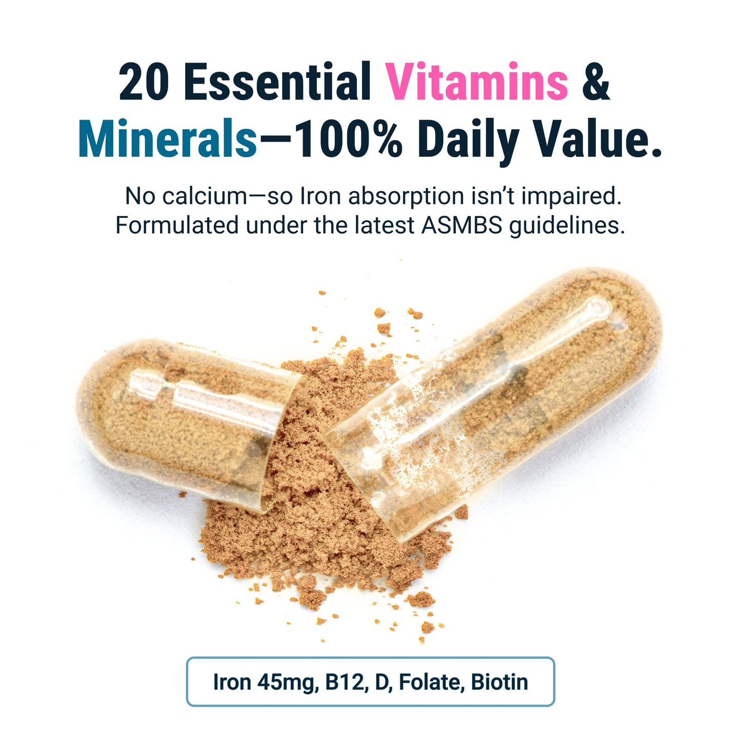 BariatricPal Multivitamin Capsule, 30 Count