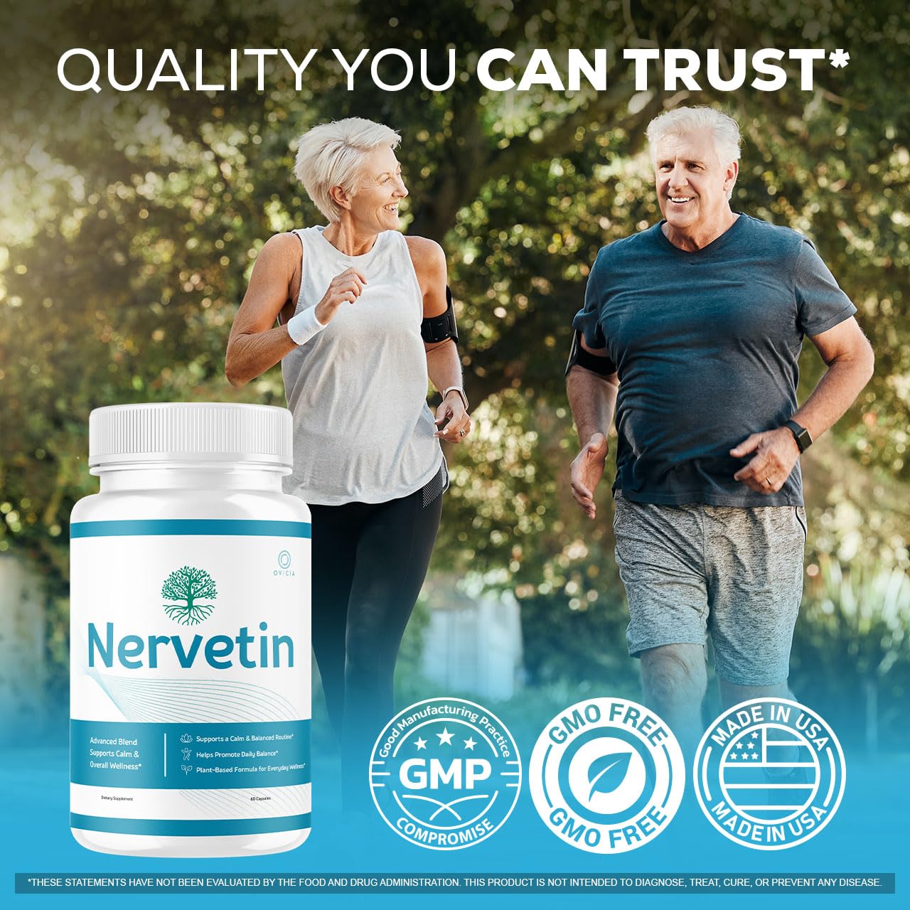 OVICIA Nervetin Capsules, 60 Count