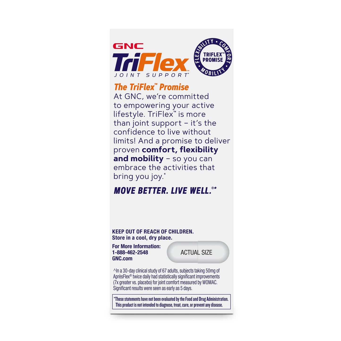 GNC TriFlex Turmeric Formula 60 Capsules