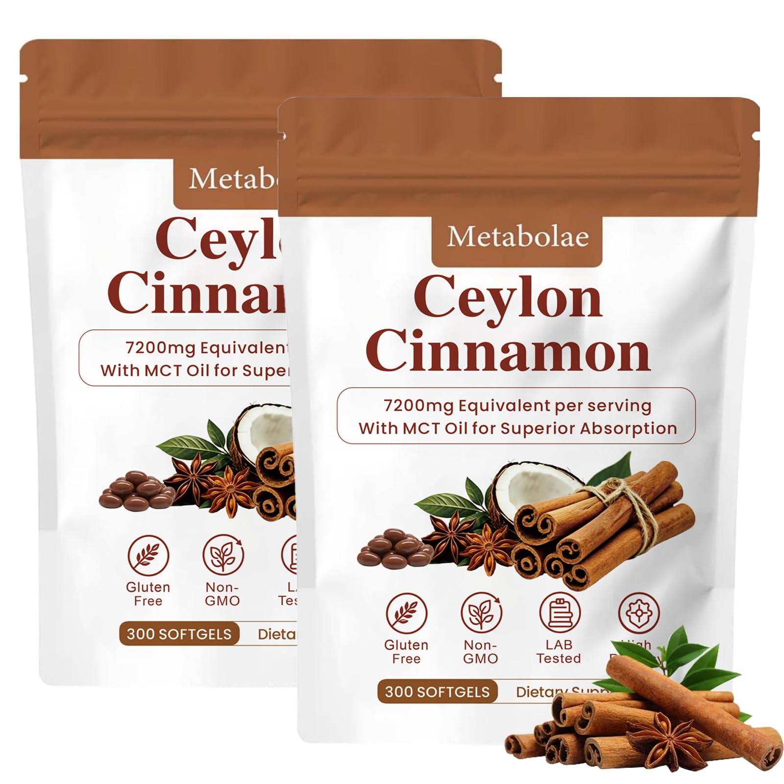 Beon Health Metabolae Ceylon Cinnamon Softgels 300