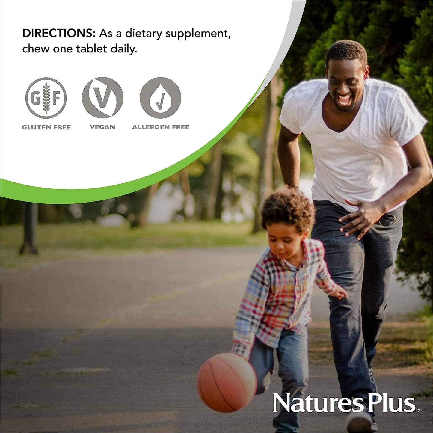 NaturesPlus Orange Juice Jr. Chewable Tablets, 360 Count