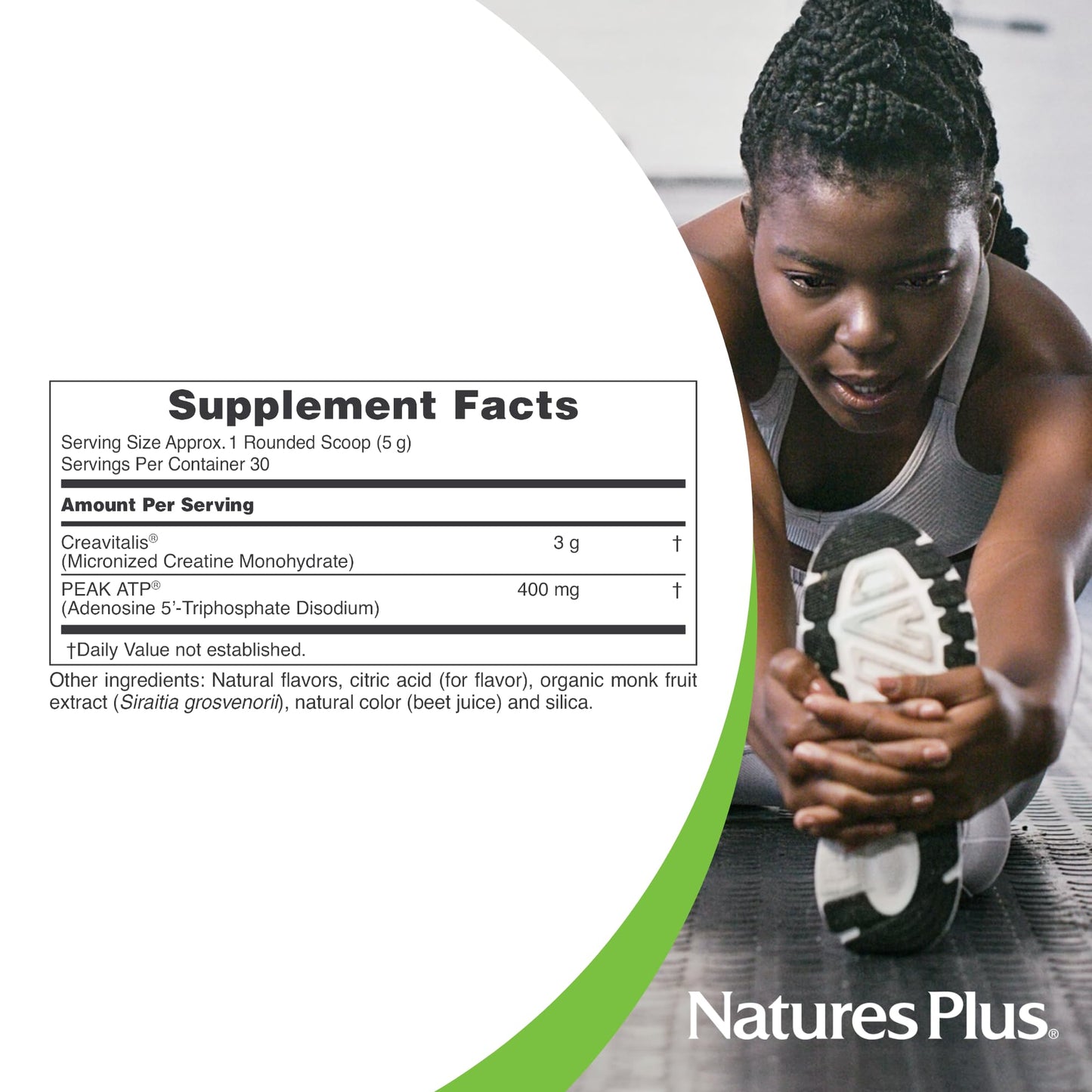 NaturesPlus PRO Creatine Performance System Powder 5.29 Ounce