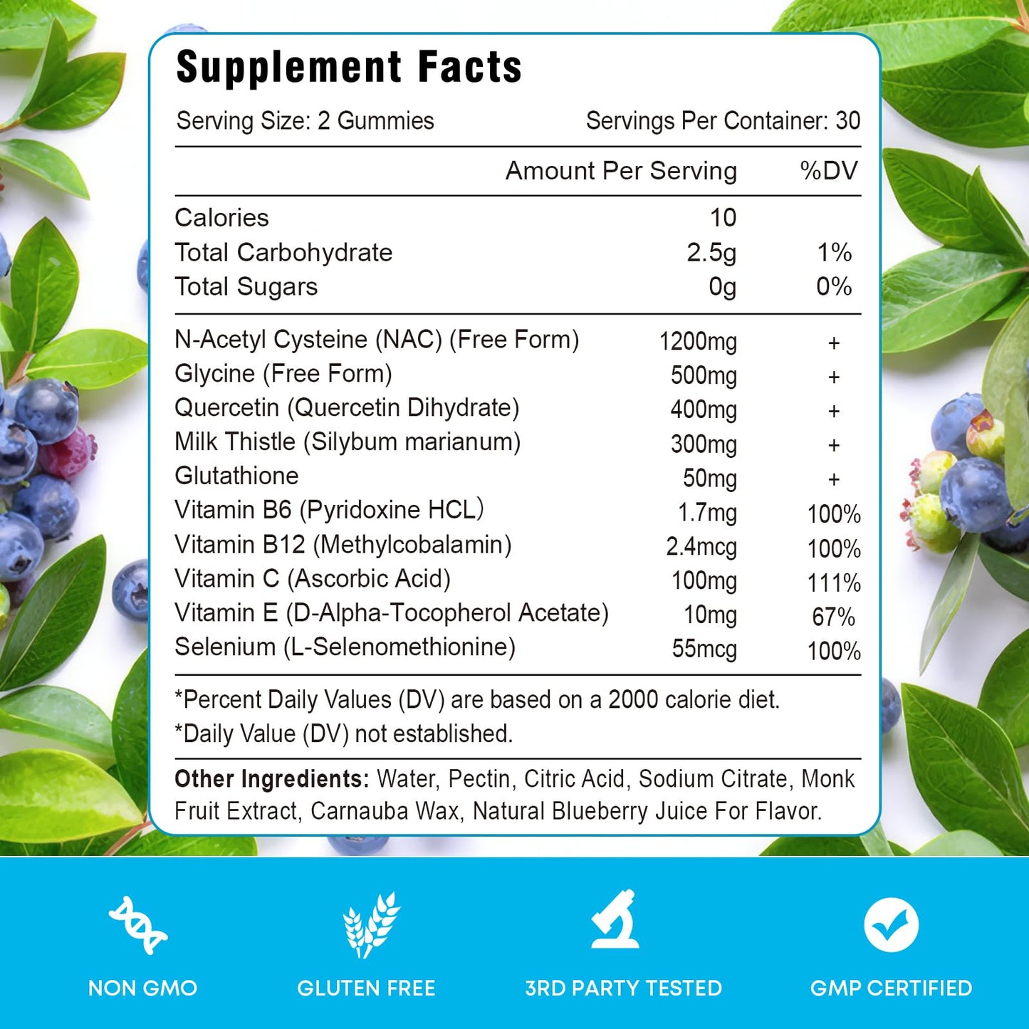 Vazatisi NAC Gummies 120 Gummies