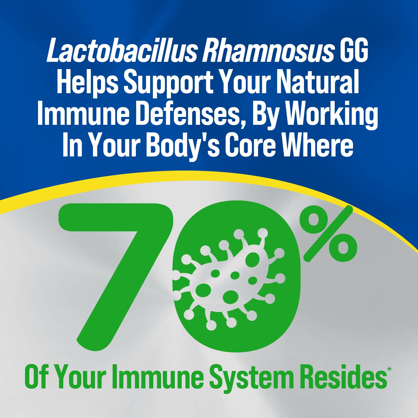 Culturelle Immune Defense Daily Probiotic for Women & Men Chewable, 28 Count