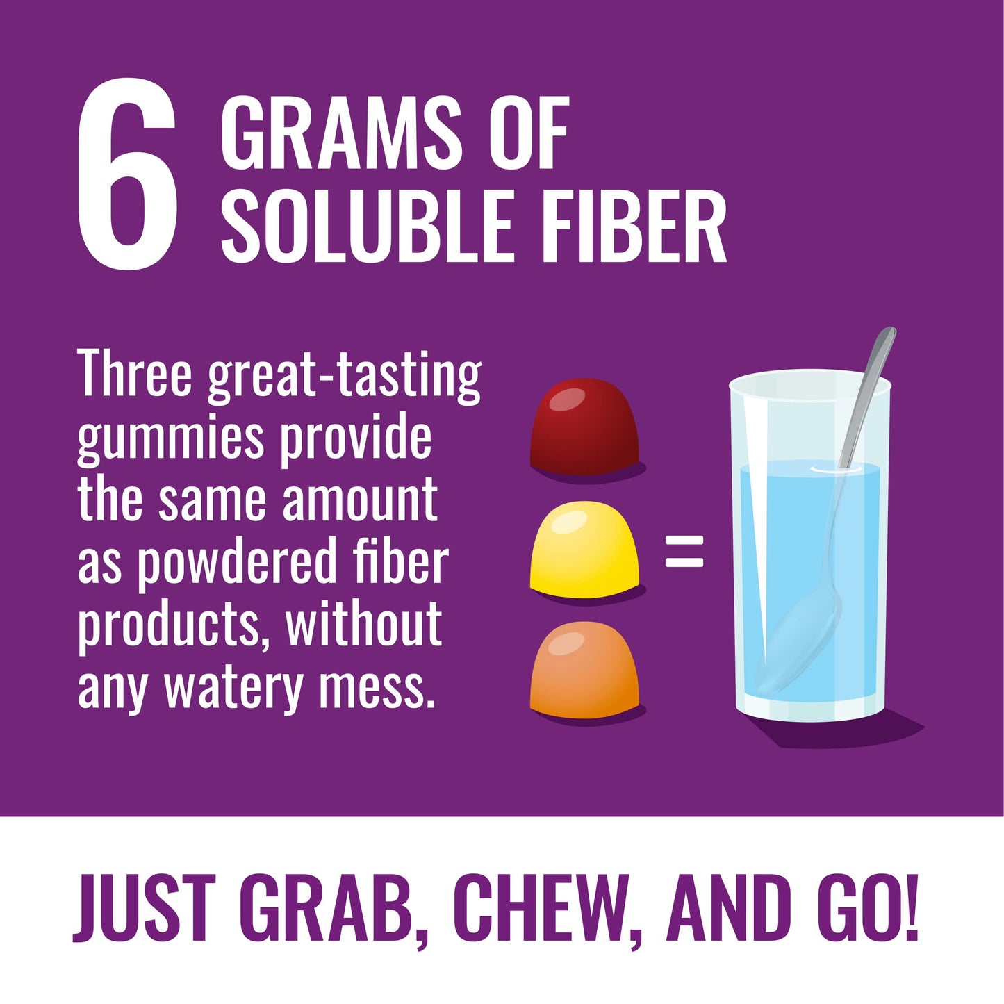 Fiber Advance Gummies 1 Count