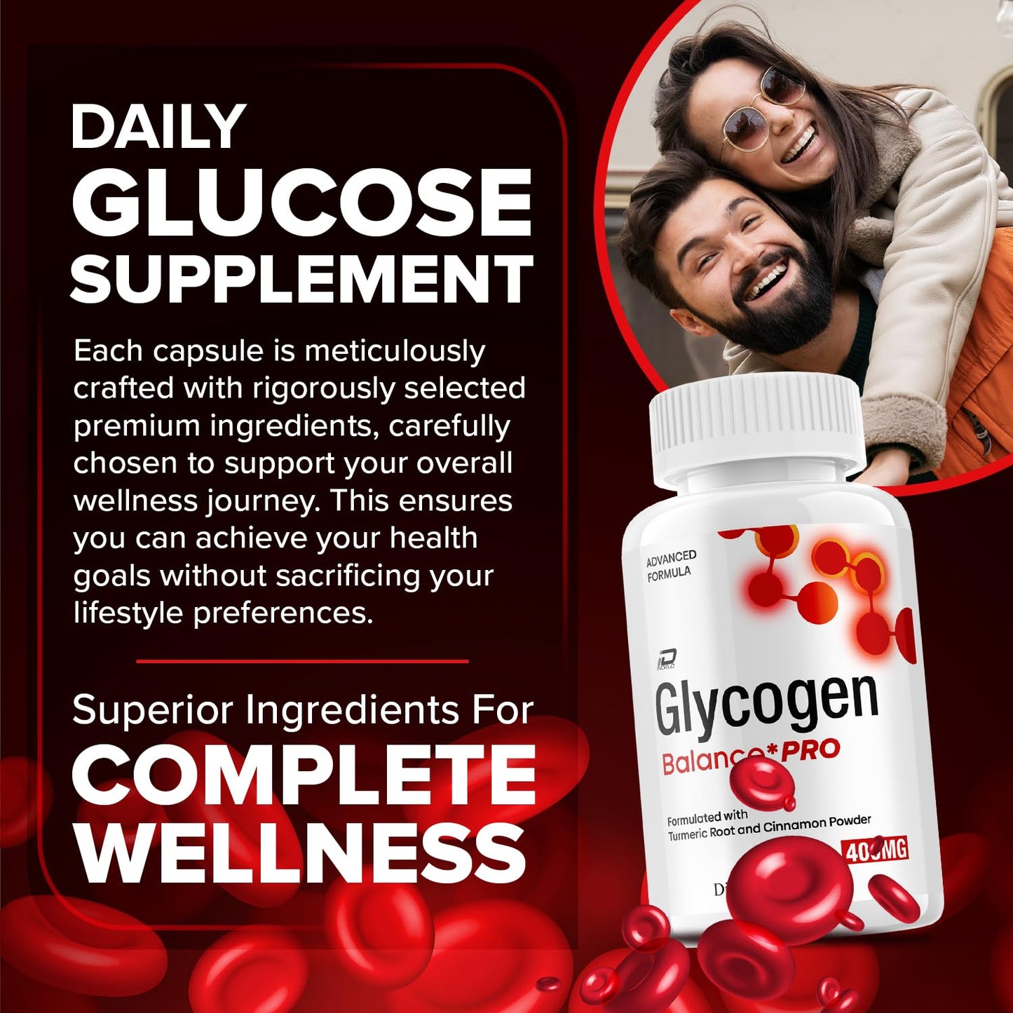 Indelo Glycogen Balance Pro 180 Capsules