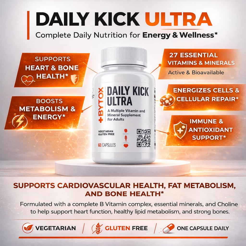 Bytox Daily Vitamin Multivitamin for Adults Capsule 60
