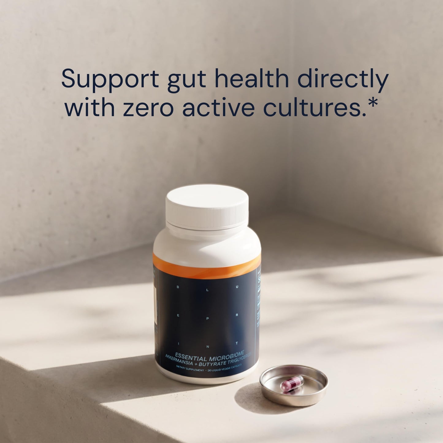 Blueprint Bryan Johnson Essential Microbiome Capsules 30 Count
