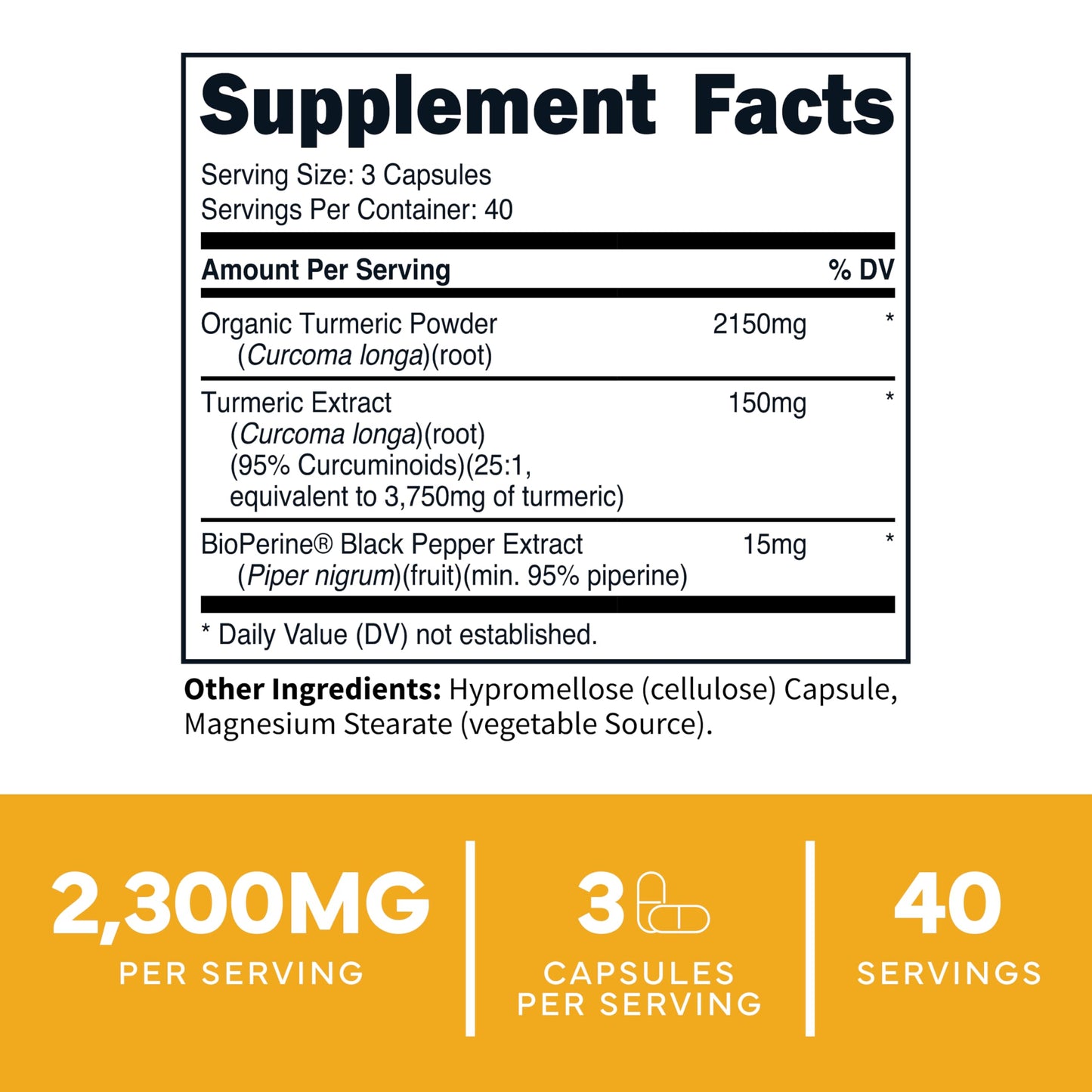 Type Zero Turmeric with Bioperine Powder, 5 Ounce