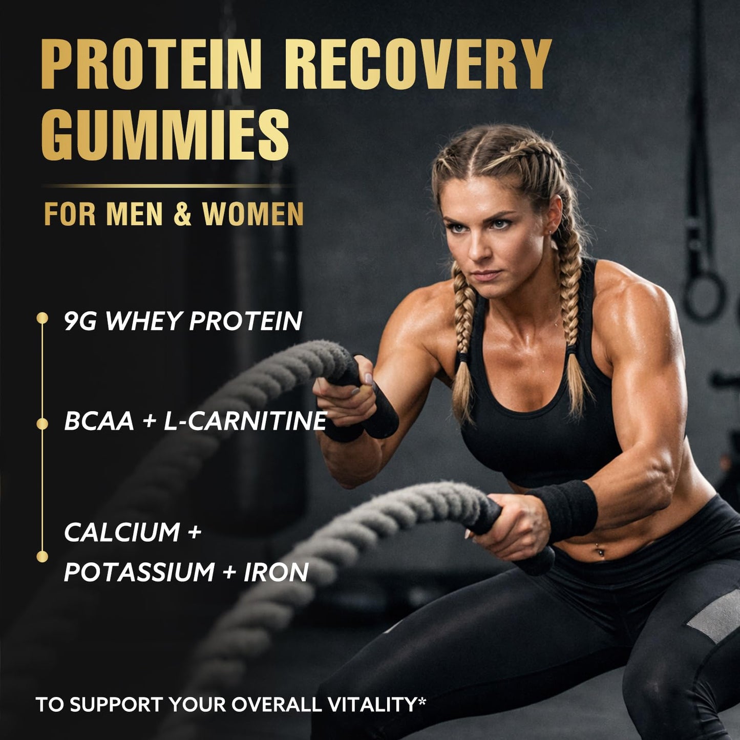 Hovika Whey Protein Gummies, 84 Gummies