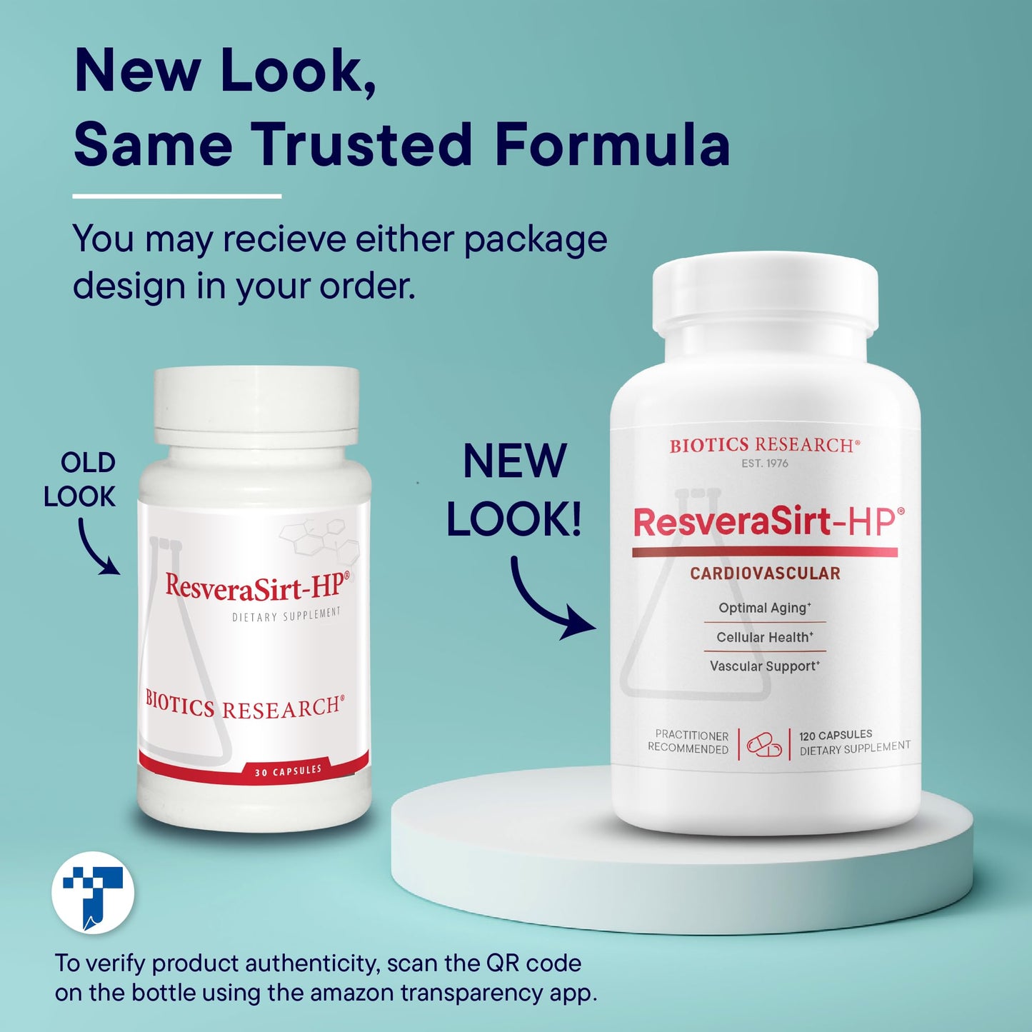 Biotics Research ResveraSirt HP Capsule, 120 Count