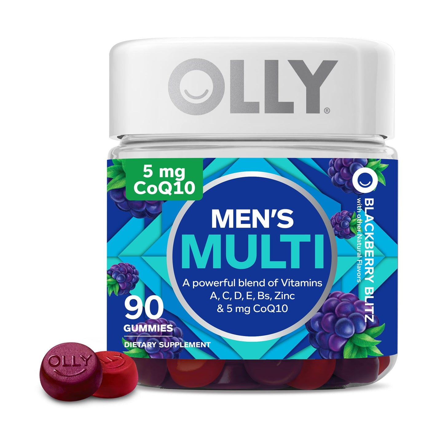 OLLY Essential Prenatal Gummy Multivitamin Chewable 180 Gummies