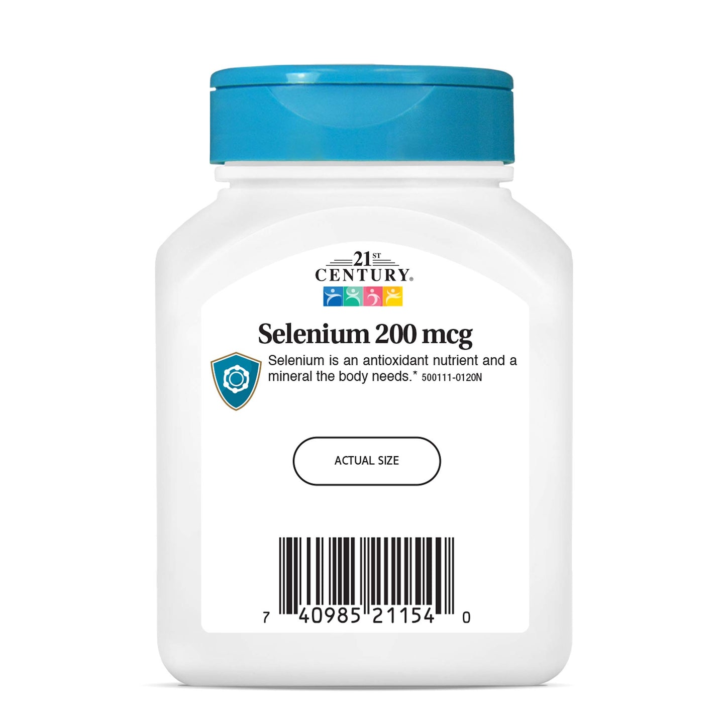 21st Century Selenium 200 mcg Capsules, 360 Count