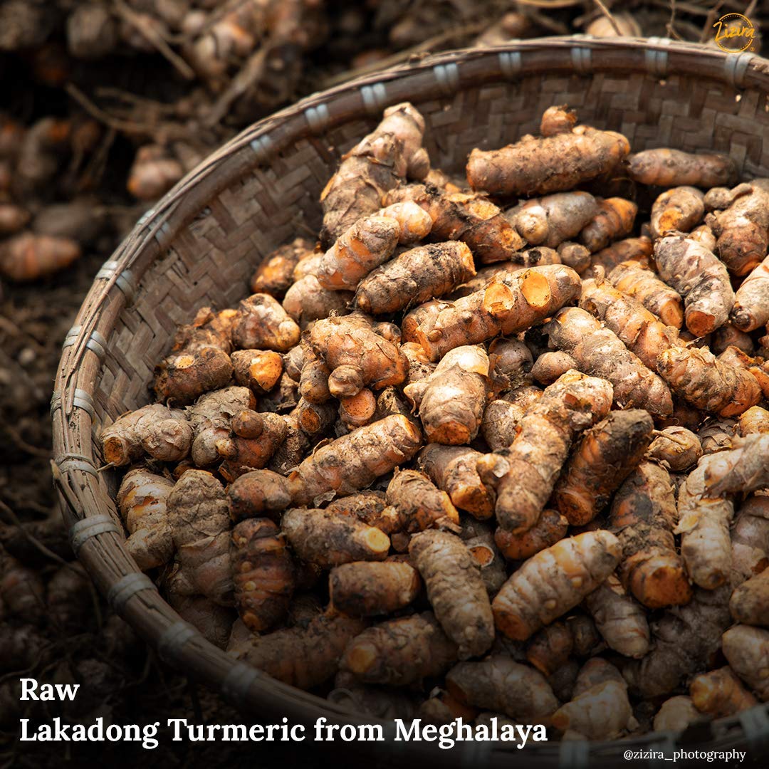 Admart Zizira 9% Curcumin Lakadong Turmeric Powder, 10.5822