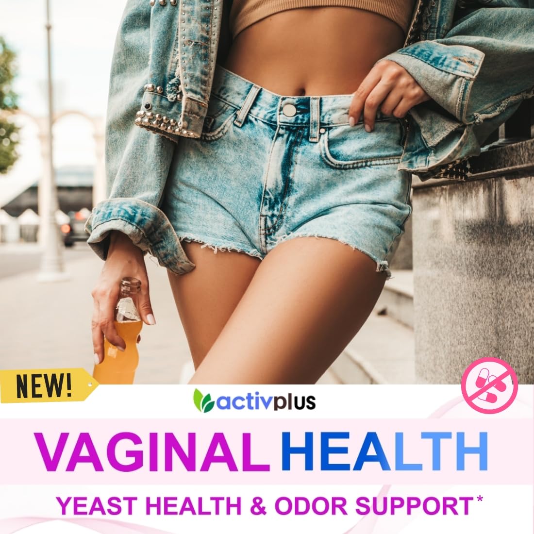 ACTIV PLUS Vaginal Health 5-in-1 Capsules, 14 Count