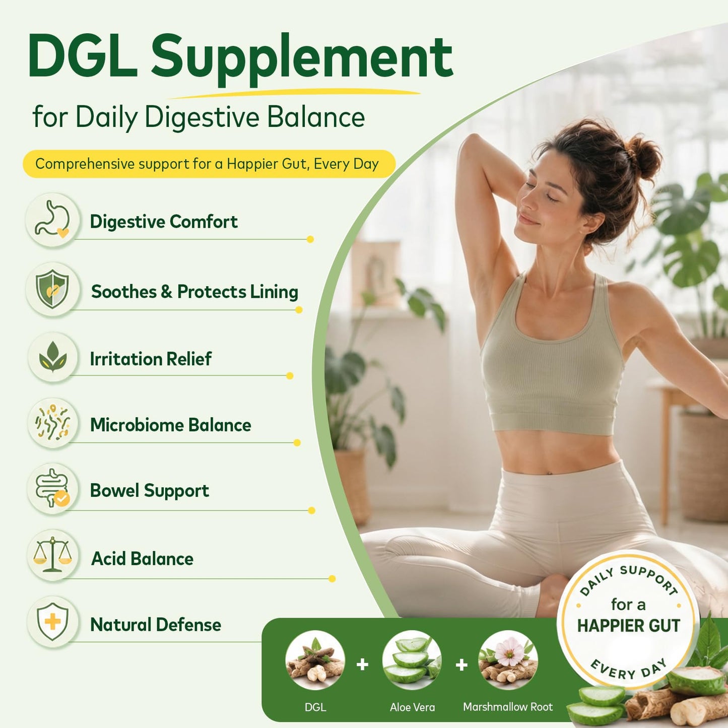 Novafun DGL Gummies Deglycyrrhizinated Licorice Supplement, 60 Count