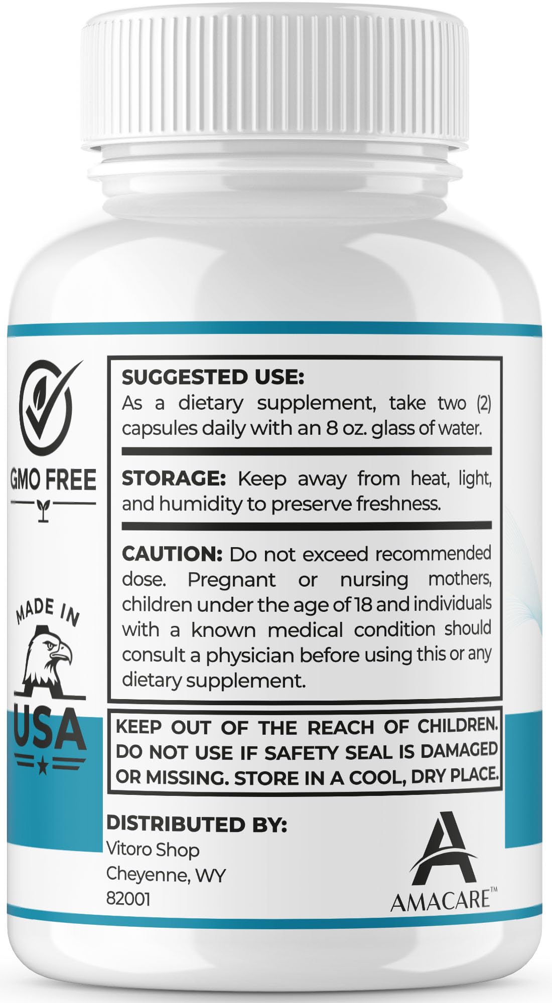 AMACARE Nervetin Capsules 180 Capsules