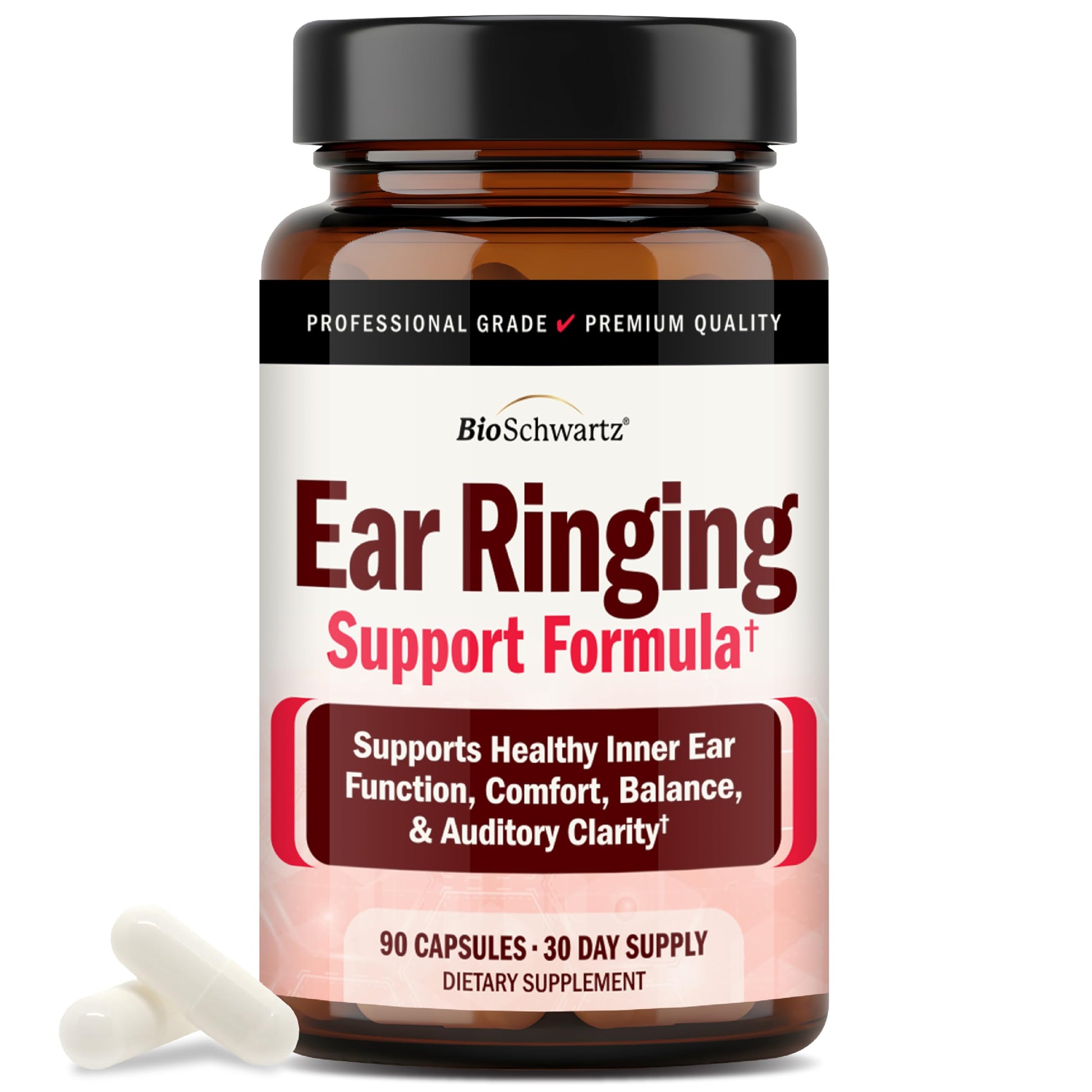 BioSchwartz Ear Ringing Support Supplement 90 Capsules