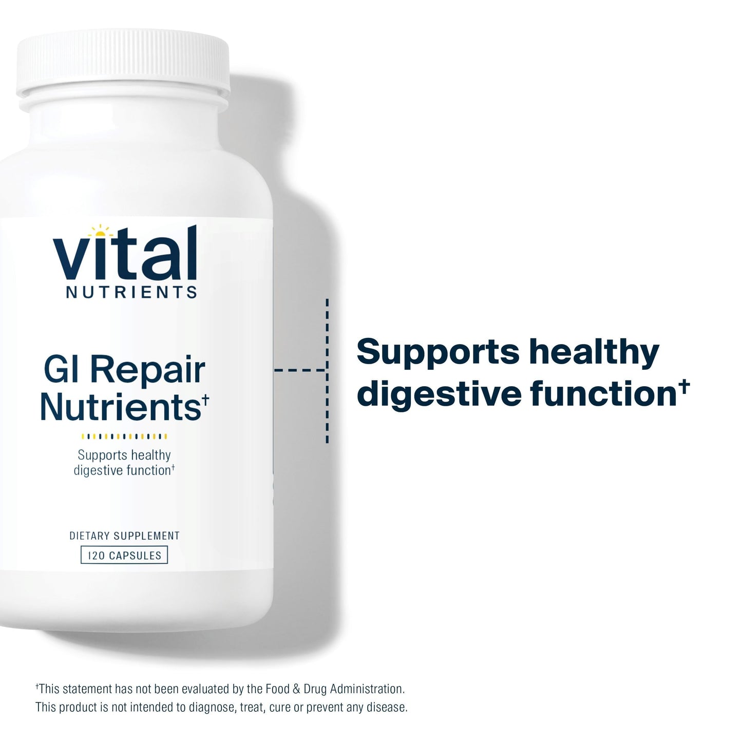 Vital Nutrients GI Repair Nutrients Capsule 120 Capsules