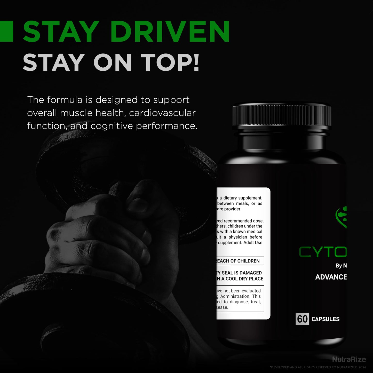 NutraRize CytoManix, 120 Capsules